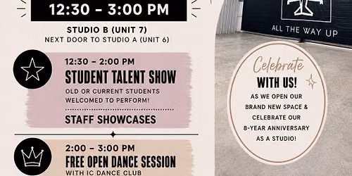 ALL THE WAY UP STUDIO B SOFT OPENING