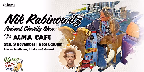 Happy Tails Langa Charity with Nik Rabinowitz