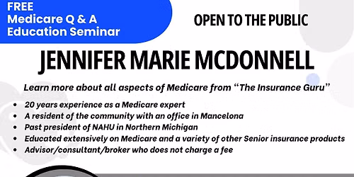 Medicare Q&A Educational Seminar with Jennifer McDonnell