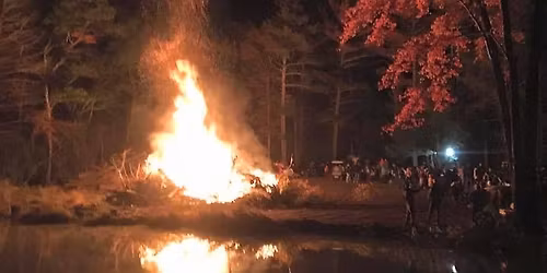 End of Camping Season Bonfire