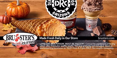 Ice Cream Offroad Night at Brusters