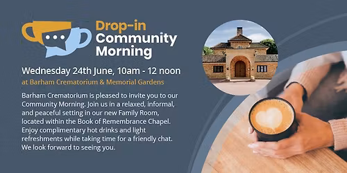 Drop-in community coffee morning