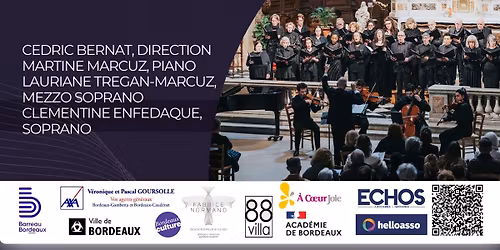 CONCERT de PRINTEMPS du CBB - CH\u0152UR du BARREAU de BORDEAUX