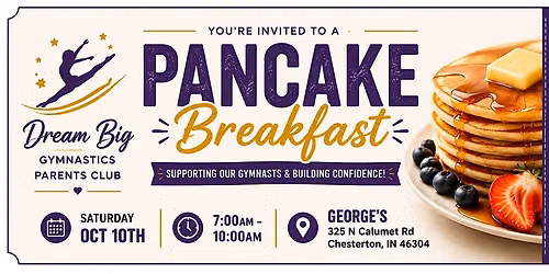 Dream Big Gymnastics Parents Club Pancake Breakfast