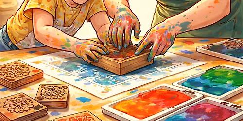 Mom & Me - Block Printing