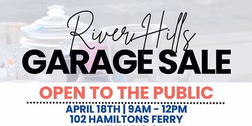 River Hills Community Garage Sale
