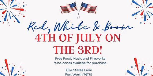 4th of July on the 3rd