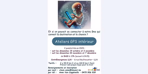 A la d\u00e9couverte de son GPS int\u00e9rieur en 2 jours : les 23\/11 et 7\/12