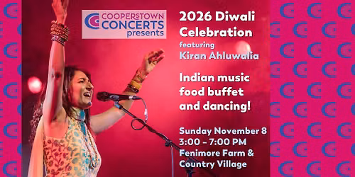 2026 Diwali Celebration Featuring Kiran Ahluwalia
