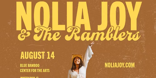 Nolia Joy & The Ramblers | August 14 | Blue Bamboo