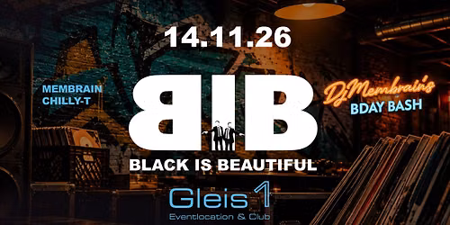 Black is Beautiful @ Gleis 1