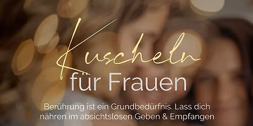 Copy of Kuscheln f\u00fcr Frauen