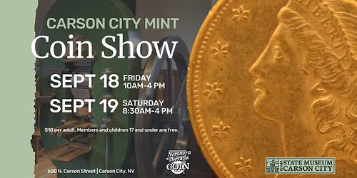 2026 Carson City Mint Coin Show