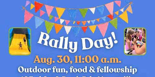 Rally Day 2026 at Alleluia! Lutheran Church!