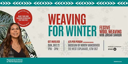 Weaving for Winter | Festive Wool Weaving with Jordan Dawson