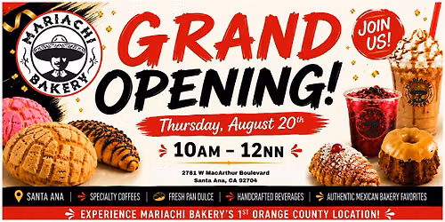 Mariachi Bakery Santa Ana Grand Opening & Ribbon Cutting