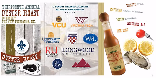 13th Annual JHW Foundation Oyster Roast