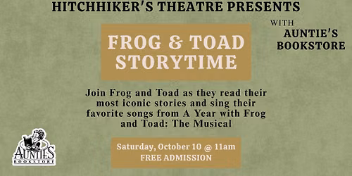 Storytime with Frog and Toad!