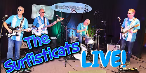 The Surfisticats playing live! At The Geldart.
