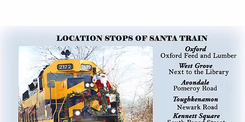 East Penn Santa Train at The Creamery