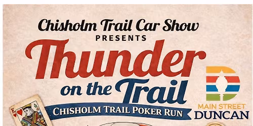 Thunder on the Trail POKER RUN! Only $10 entry - BIG PRIZES!