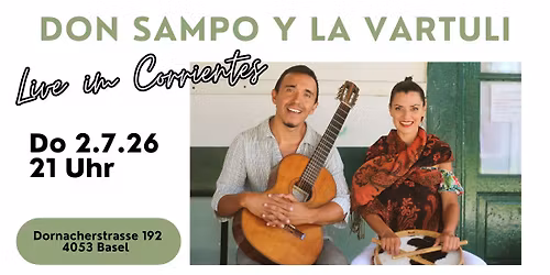 Flores del Alma LIVE mit dem Duo Don Sampo y La Vartuli