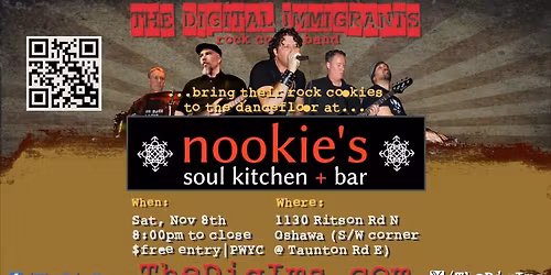 The Digital Immigrants at Nookie's Soul Kitchen + Bar