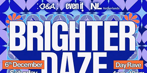 Brighter Daze pres. Elias Mazian (Private Hearts, NL) 