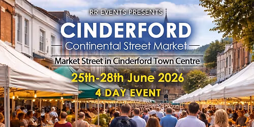 Cinderford Continental Street market 