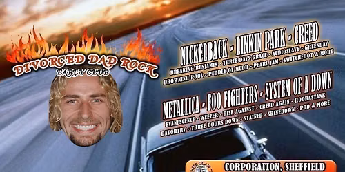 Divorced Dad Rock Summer Day Party (Sheffield)
