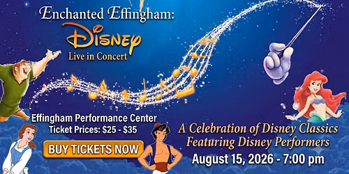 Enchanted Effingham: A Live Disney Classics Concert