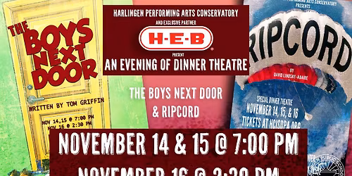An Evening of Dinner Theatre