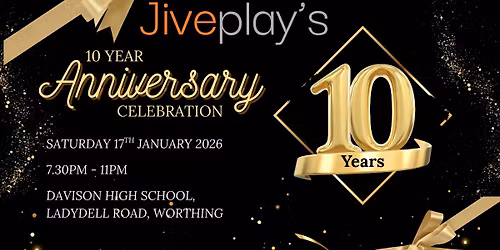\ud83c\udf89 JivePlay Celebrates 10 Years of Modern Jive! \ud83c\udf89
