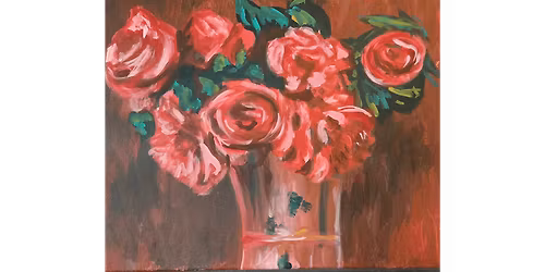 Renoir\u2019s Moss Roses - Paint and Sip in Phoenix | Classpop!\u2122