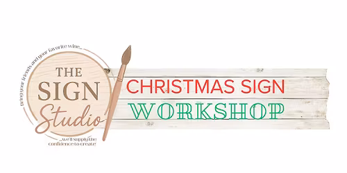 Christmas Sign Painting Workshop