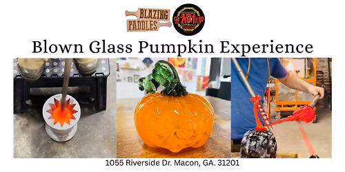 Blown Glass Pumpkin Experience