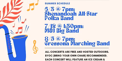 Summer Concert Series @ Providence Place of Pottsville