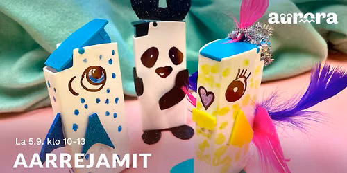 Aarrejamit - soiva maskotti -ty\u00f6paja