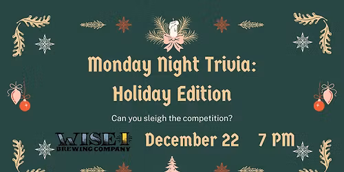 Trivia Night: Holiday Edition