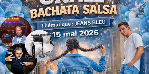 \u00d2ral\u00e8 Bachata \/Salsa  pr\u00e9sente  th\u00e9matique  (Jeans bleu)