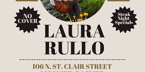 Live Music: Laura Rullo
