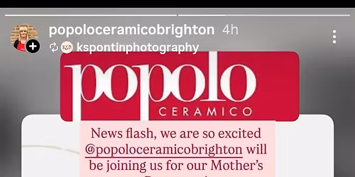 Mini Mother\u2019s Day Photoshoot and Prints on pottery