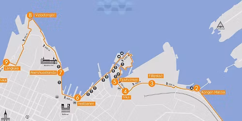 Tirsdagstur over Havnepromenaden fra Frognerkilen til S\u00f8renga