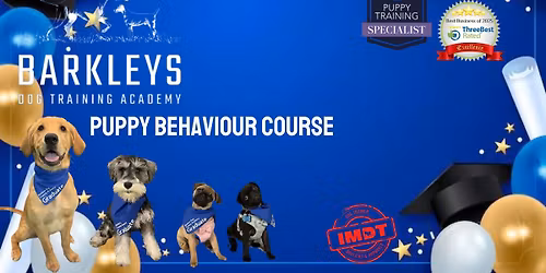 Puppy Behaviour Course