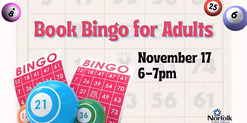 Book Bingo for Adults