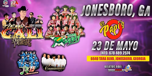 JONESBORO, GA | EL PAPI'S CANTINA 23 de Mayo