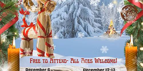 Enchanted Viking Yule WOODLAND at the HIVE