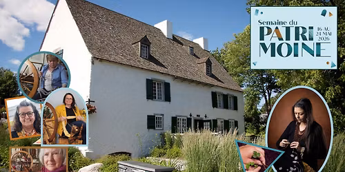 D\u00e9monstration de laine fil\u00e9e et atelier de teinture v\u00e9g\u00e9tale \u2013 Semaine du patrimoine