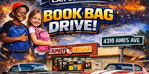 B.N.B  Car Culture Book Bag Drive 