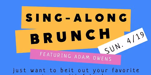 Sing- Along Brunch Fundraiser